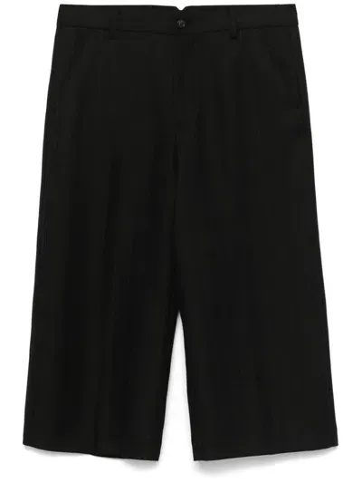 Our Legacy Tailored Cropped Trousers In Schwarz