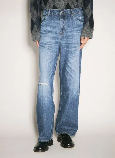 Our Legacy Vast Cut Jeans In Blue