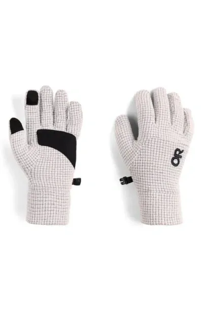 Outdoor Research Trail Mix Fleece Gloves In Snow