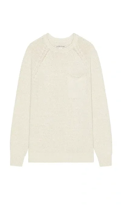 Outerknown Stinson Rollneck Sweater In Cream