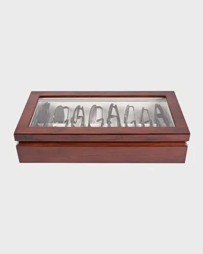 Oyobox Maxi Eyewear Organizer In Mahogany