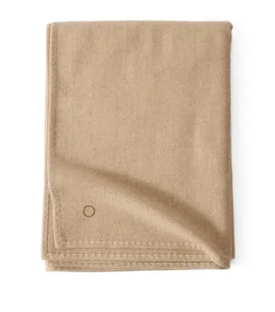 Oyuna Cashmere Suono Throw In Beige