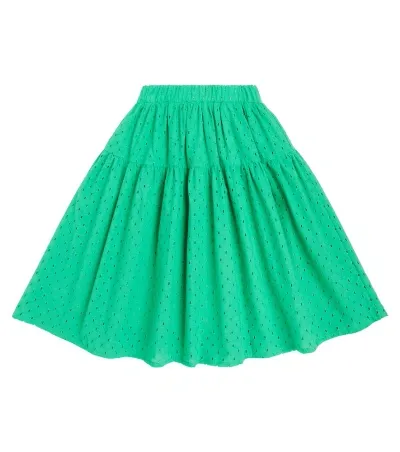 Paade Mode Kids' Delta Cotton Skirt In Green