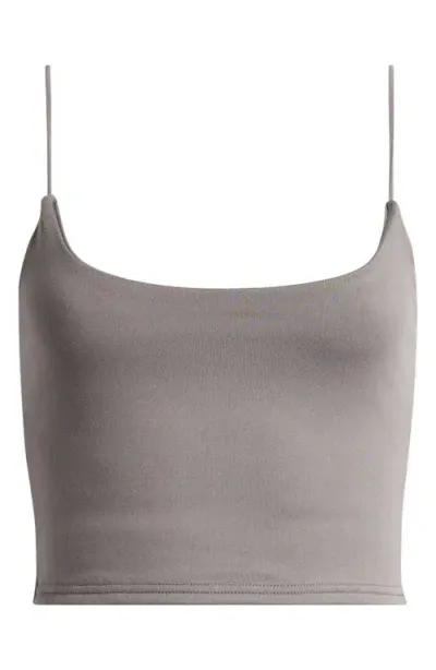 Pacsun Fawn Crop Camisole In Gargoyle