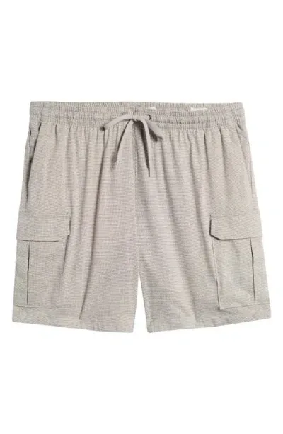 Pacsun Grady Drawstring Cargo Shorts In Gray