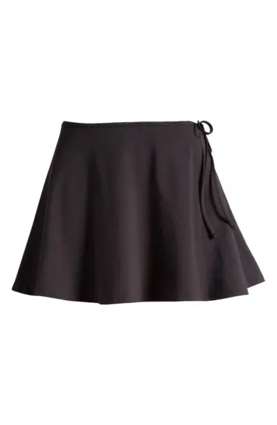 Pacsun Leila Active Wrap Skort In Meteorite