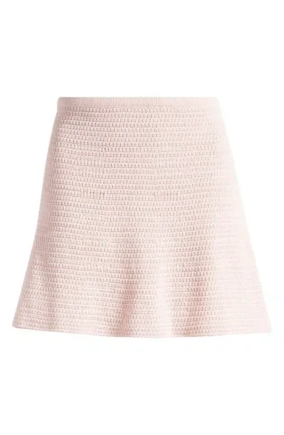 Pacsun Tina Sweater Miniskirt In Pink Dogwood