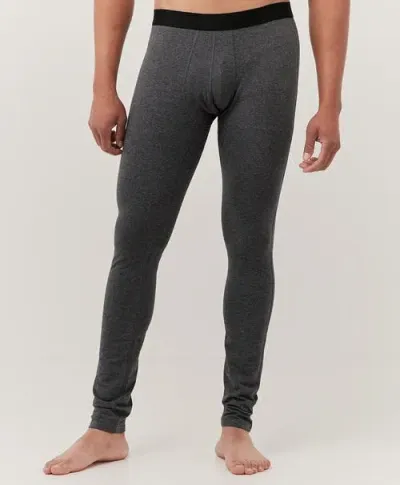 Pact Organic Layering Long John In Charcoal Heather