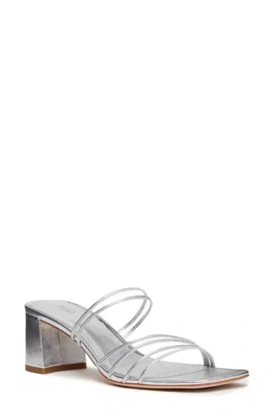 Paige Esme Slide Sandal In Silver