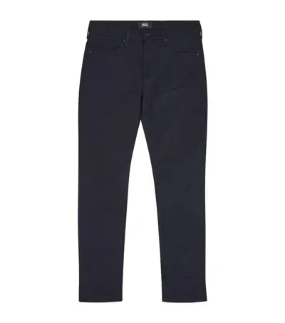 Paige Lennox Slim Jeans In Navy