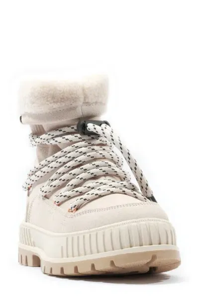 Palladium Pallashock Hiver Bootie In Almond Milk