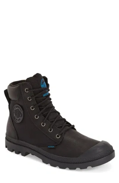 Palladium Pampa Sport Cuff Waterproof Boot In Black