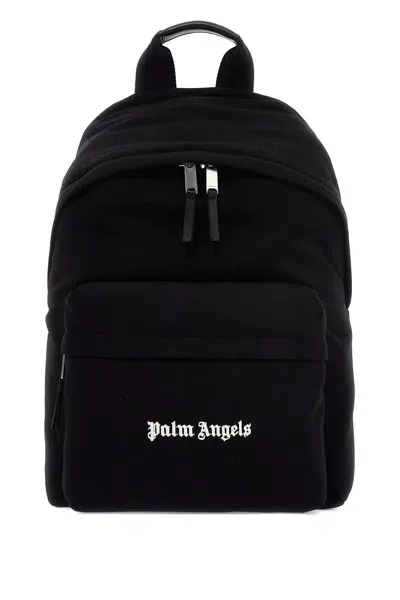 Palm Angels Backpack With Logo In Black