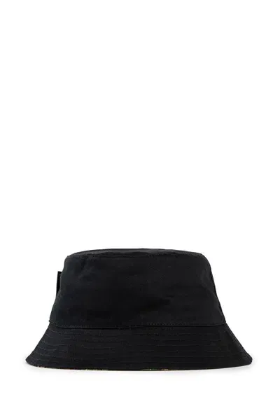 Palm Angels Bucket Hats In Black