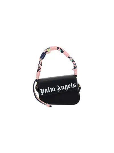 Palm Angels Crash Handbag In Black