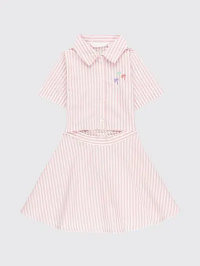 Palm Angels Dress  Kids Kids Color Pink