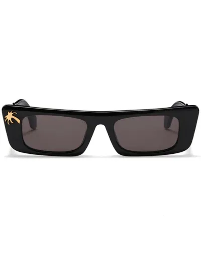 Palm Angels Eyewear Arvin Sonnenbrille In Schwarz