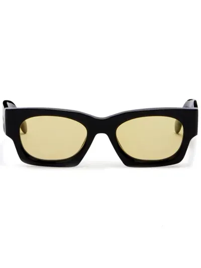 Palm Angels Eyewear Bodie Sunglasses In Black