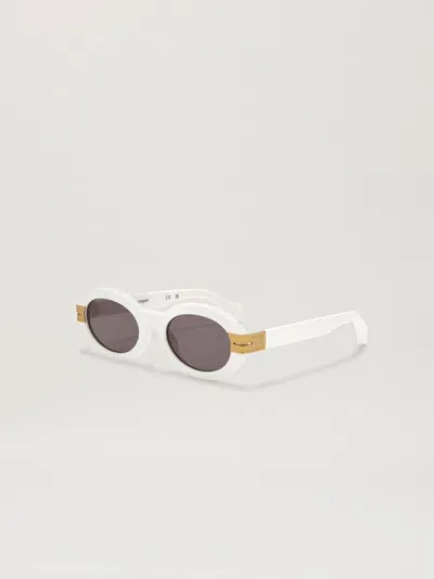 Palm Angels Eyewear Harmony Sunglasses In Blanco