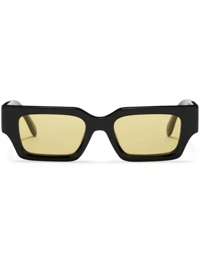 Palm Angels Eyewear Hyde Sunglasses In Black