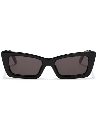 Palm Angels Eyewear Redwood Sunglasses In Black