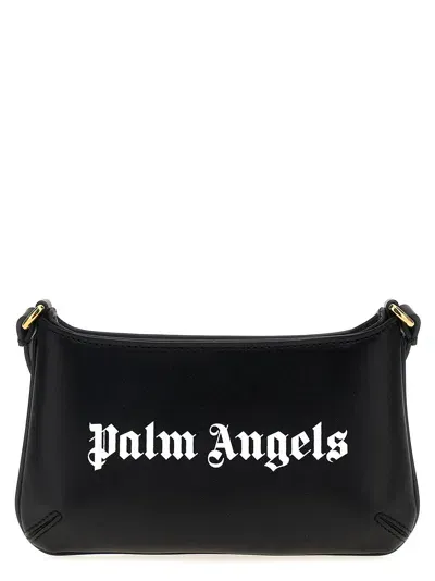 Palm Angels Giorgina Mini Crossbody Bags In White/black