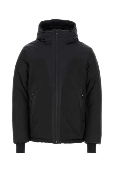 Palm Angels Jackets In Black