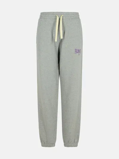 Palm Angels 'jogger' Grey Cotton Pants