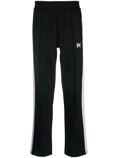 Palm Angels Monogram Track Pants Clothing In Black