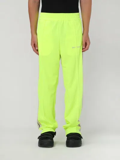 Palm Angels Pants  Men Color Yellow In 黄色