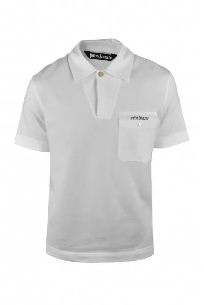 Palm Angels Polo In White