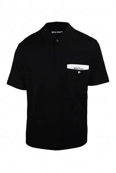 Palm Angels Polo In Black