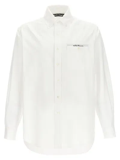 Palm Angels Sartorial Tape Shirt In White