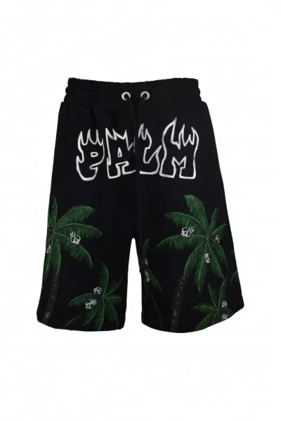 Palm Angels Short In Black