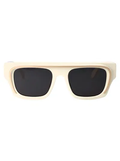 Palm Angels Sunglasses In 0107 White