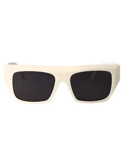 Palm Angels Sunglasses In 0107 White