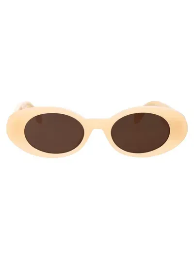 Palm Angels Sunglasses In 1764 Sand