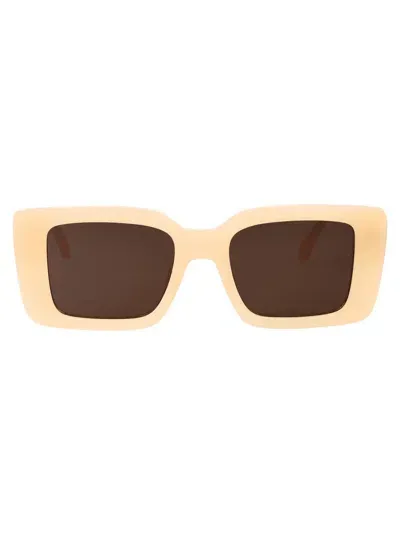 Palm Angels Sunglasses In 1764 Sand