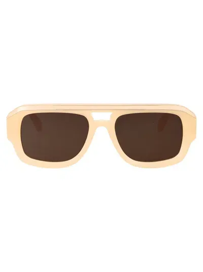 Palm Angels Sunglasses In 1764 Sand