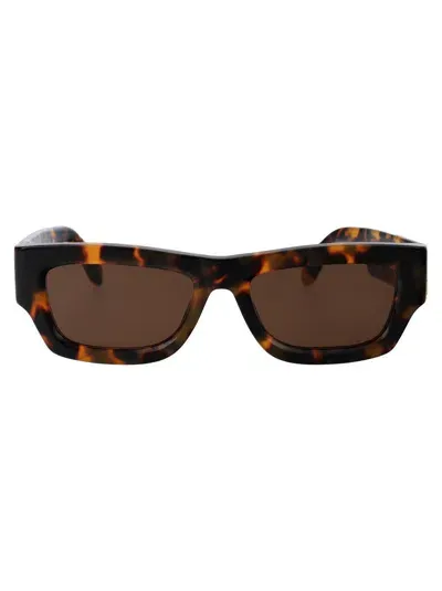 Palm Angels Sunglasses In 6064 Havana