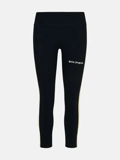 Palm Angels 'training' Black Polyamide Blend Leggings