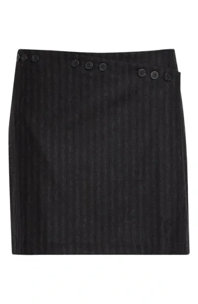 Paloma Wool Leonie Stripe Skirt In Grey