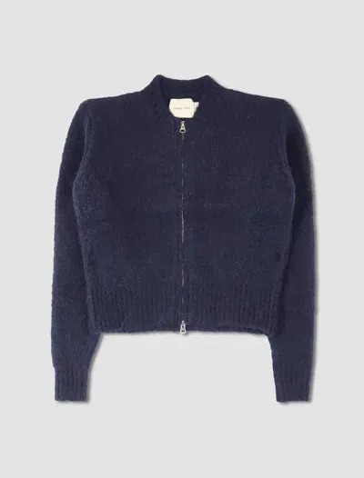 Paloma Wool Maglione Plaisir Zip In Blue