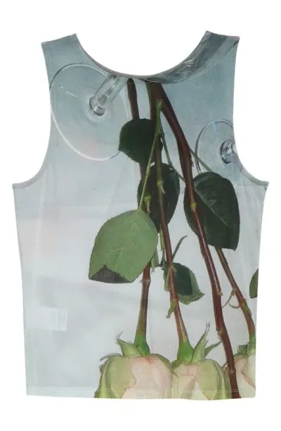 Paloma Wool Ponsa Restaurant Print Tank In Grey