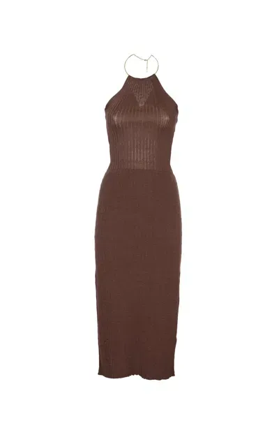 Paloma Wool Zinnia Dress In Browm