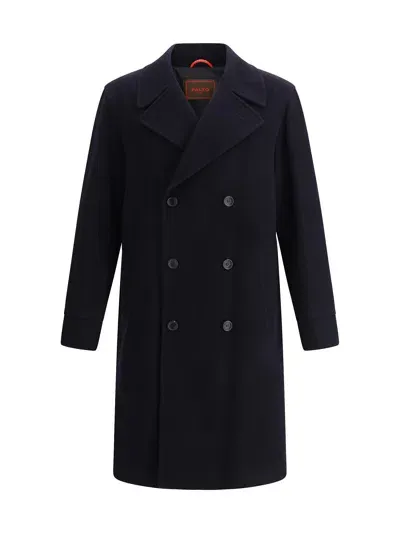 Paltò Achille Coat In Black