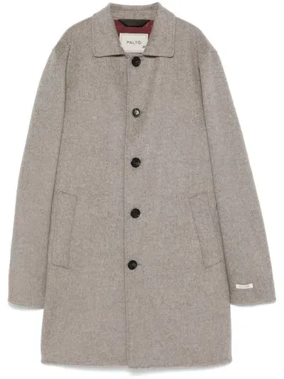 Paltò Alfredo Coat In Grey