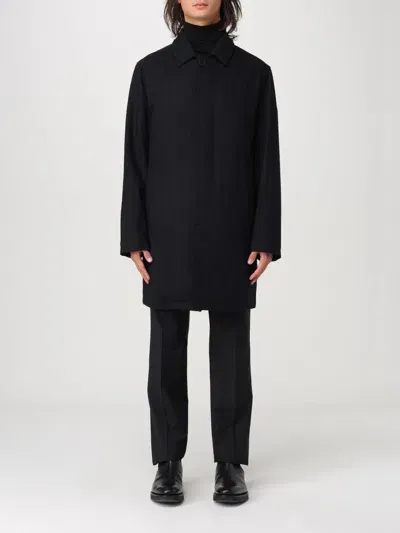 Paltò Coat  Men Color Black In Schwarz