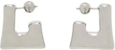 Panconesi Silver Cubo Earrings