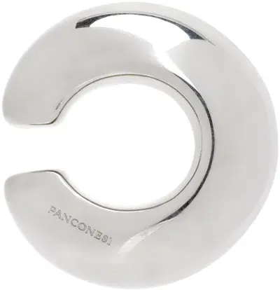 Panconesi Silver Full Moon Ear Cuff